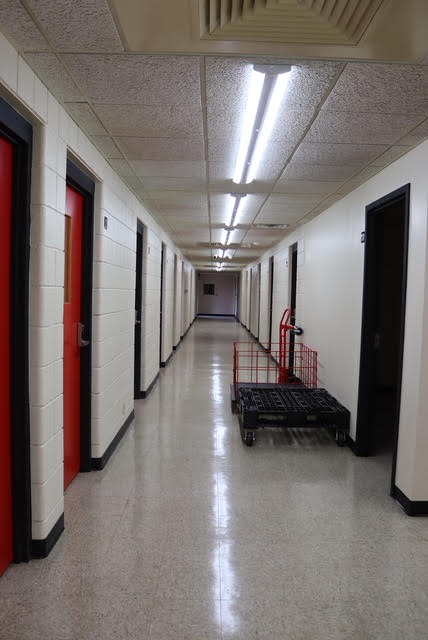 Downstairs hallway